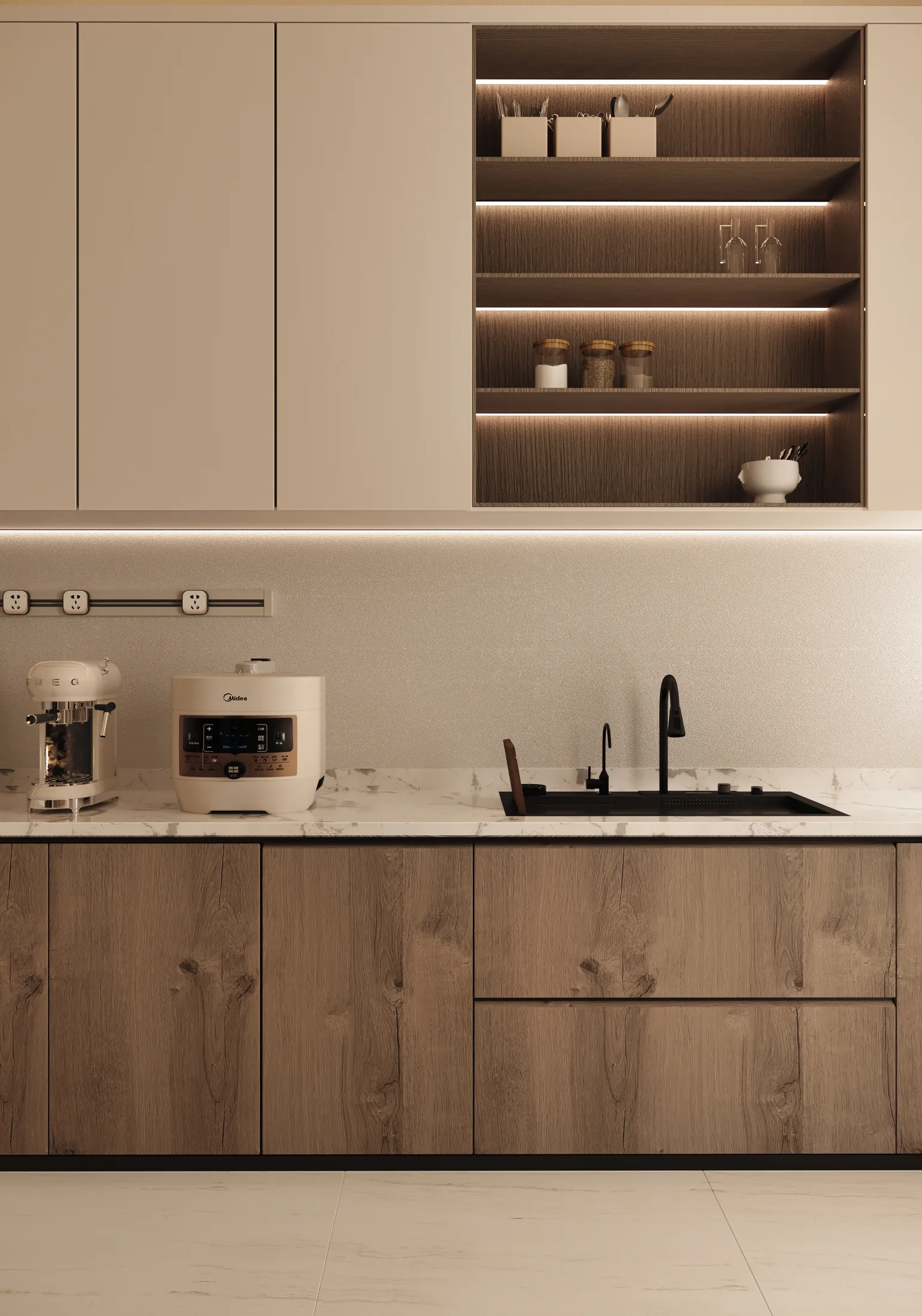 Contemporary kitchen designed by ZARC