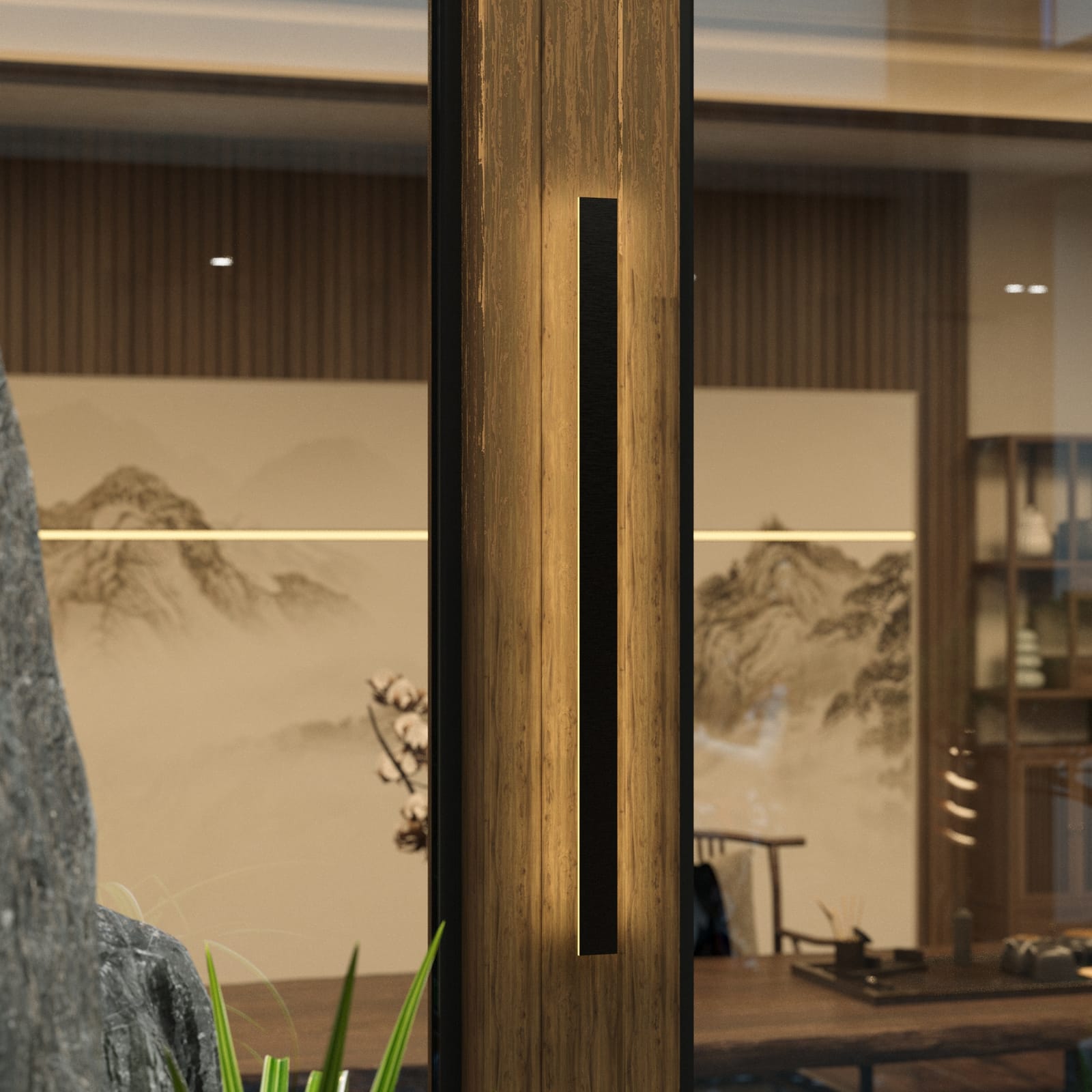 Helios pendant light detail